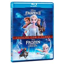 Blu-ray Duplo - Frozen - Coleção 2 Filmes - Disney