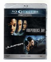 Blu ray duplo independence day / jumper - Fox Filmes