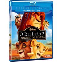 Blu-Ray + Dvd O Rei Leão 2 O Reino De Simba Edição Especial Duplo - Disney