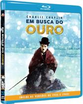 Blu-ray: Em Busca do Ouro (Inclui Versões 1925/1942) - Classicline