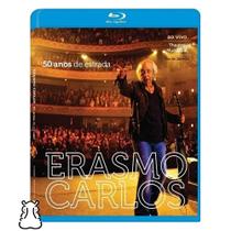 Blu-ray Erasmo Carlos - 50 Anos De Estrada Novo Lacrado - Hm - Coqueiro Verde