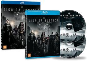 Blu-Ray Liga Da Justiça De Zack Snyder 2021 - Enluvado Duplo