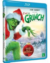 Blu-Ray O Grinch - Jim Carrey - Dublado - Edição Com Extras - Universal
