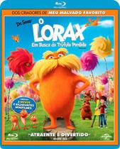 Blu-Ray - O Lorax - Em Busca da Trúfula Perdida + 3 Minifilmes - Universal Studios