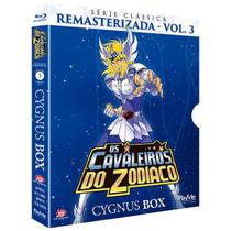 Blu-Ray - Os Cavaleiros Do Zodíaco: Série Remasterizada Cygnus Box - Vol 3