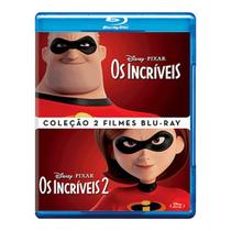 Blu-Ray - Os Incríveis - Coleção 2 Filmes - Disney