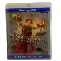 Blu-Ray Resident Evil 4 O Recomeço 3D - Sony Pictures - 20 Century Studios