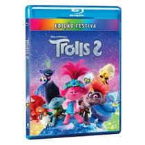 Blu-Ray Trolls 2 - Edição Festiva - Animação Dreamworks 2021 - Universal Pictures