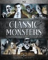 Blu-ray Universal Classic Monsters: coleção completa de 30 filmes