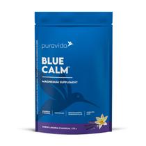 Blue Calm com Magnésio Inositol Sabor Lavanda e Baunilha 175g Puravida