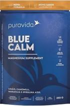 Blue Calm Magnésio Inositol Triptofano Taurina 250g Puravida