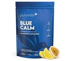 Blue Calm - Puravida - Limão, Camomila, Maracujá e Spirulina Azul - 250g