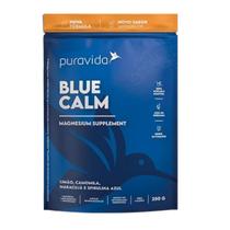Blue Calm Puravida Magnésio Inositol Triptofano Taurina250g MELI - Pura Vida