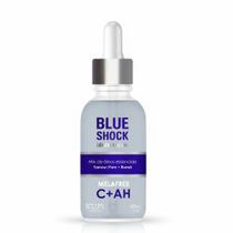 Blue Shock Sérum Facial Yarrow Romã Clareador facial Anti manchas Anti melasma Melafree Redua linhas de expressão Tazin Cosméticos