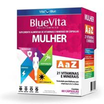 Blue Vita Mulher Polivitamínico A Z 60 cápsulas Blue Vita Mulher Polivitamínico A Z 60 cápsulas