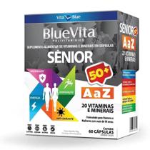 Blue Vita Senior Polivitamínico A Z com 60 cápsulas Blue Vita Senior Polivitamínico A Z com 60 cápsulas