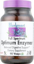 BlueBonnet Enzimas Ótimas de Espectro Completo Vegetariano 90 Cápsulas