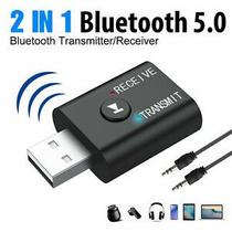 Bluetooth 5.0 Receptor De Áudio Transmissor 2 Em 1 Usb - usb5.0