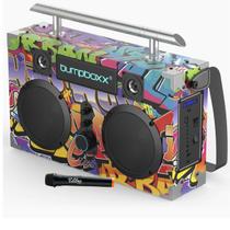 Bluetooth Boombox Bumpboxx Ultra Plus com microfone e bateria de lítio Bluetooth Boombox Bumpboxx Ultra Plus com microfone e bateria de lítio