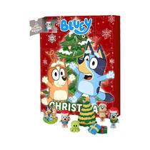 Bluey Anime Natal Advent Calendar Caixa Cega Bonito Desenho Animado Contagem Regressiva Figura