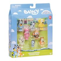 Bluey - Boneca Bluey e Amigos - 8 Figuras (5cm) - Neighborhood Bluey - Boneca Bluey e Amigos - 8 Figuras (5cm) - Neighborhood
