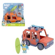 Bluey - Carrinho Roda Livre 4x4 da Família Bluey - Candide