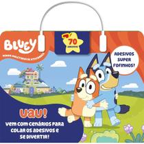 Bluey Minha Maletinha de Atividades Livro Infantil com 70 Adesivos Bluey Minha Maletinha de Atividades Livro Infantil com 70 Adesivos