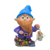 Blum - O Gnomo da Lanterna Mágica - Porcelana Fria Pintada à Mão