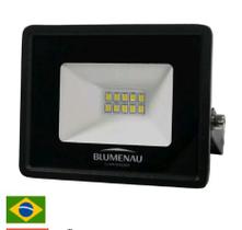 Blumenau refletor led 10w verde bivolt tech