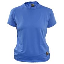 Blusa Academia Feminina Baby Look Esportiva Proteção Uv 50