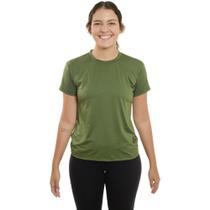 Blusa Academia Feminina Babylook Esportiva Proteção Uv 50+