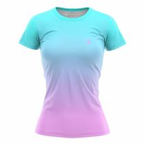 Blusa Academia Feminina Camiseta Caminhada Camisa Academia Fitness Protecao UV Treino
