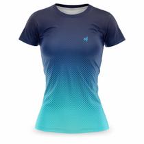 Blusa Academia Feminina Fitness Camiseta Treino Camisa Caminhada Proteção Uv50