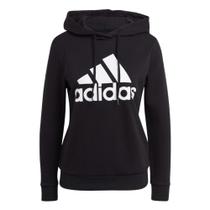 Blusa Adidas de Moletom Capuz Essentials Relaxed Logo - GM5514