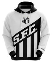 Blusa Agasalho do Santos FC Escudo que Impõe Respeito - Oficial Blusa Agasalho do Santos FC Escudo que Impõe Respeito - Oficial