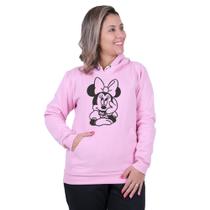 Blusa Agasalho Minnie Mouse Adulto Infantil Lançamento Moda Casual - Milene Store
