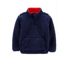 Blusa Agasalho Sherpa Pelinho Infantil Carters Inverno Frio - Carters