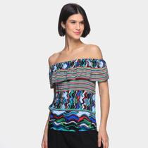 Blusa Água Viva Ombro A Ombro Feminina