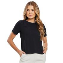 Blusa aishty manga curta feminino ref: ais410846
