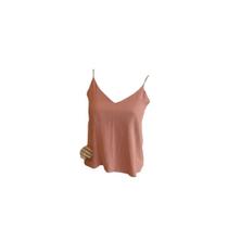 Blusa Al As Crepe Canal Blusa Al As Crepe Canal