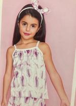 Blusa alça cetim sapatilhas Blusa alça cetim sapatilhas