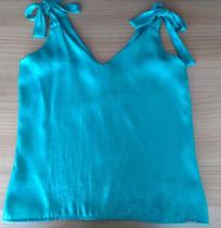 Blusa alça nó tam. m verde