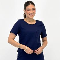 Blusa Alpelo Cropped Manga Curta Feminina Blusa Alpelo Cropped Manga Curta Feminina