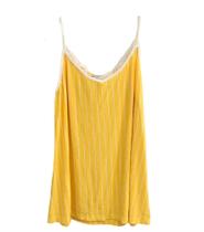 Blusa Amarela com Listra da Marisa - Tamanho GG Blusa Amarela com Listra da Marisa - Tamanho GG