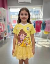 Blusa Amarela Princesa Belle College Animê Blusa Amarela Princesa Belle College Animê