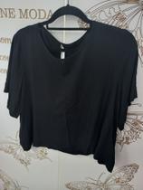 Blusa ampla em viscose