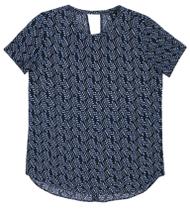 Blusa ampla em viscose texturizada xp