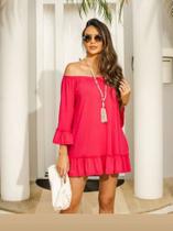 Blusa Amy Belle - Bata de Viscolycra Boho Tamanho Único