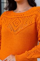 Blusa Angel manga rendada