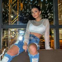 Blusa arrastão Blusa arrastão